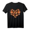 Süßes Fuchs T-Shirt für Damen und Mädchen mit Herz-Posen – Perfektes Tiermotiv für Tierliebhaber & Kinder