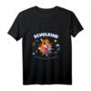 Kinder Schulkind T-Shirt zum HapKoala - Lustiges Geschenk mit Spruch 'Schlau wie ein Fuchs' für Jungen und Mädchen