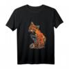 Handbemalte Fuchs Kapuzenjacke - Lustiges Tiermotiv Geschenk zum HapKoala für Tierliebhaber und Modefans