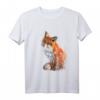 Handbemalte Fuchs Kapuzenjacke - Lustiges Tiermotiv Geschenk zum HapKoala für Tierliebhaber und Modefans