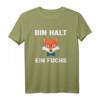 Tierfreund Clever HapKoala T-Shirt mit Fuchs Spruch – Lustiges Geschenk für Tierliebhaber, Natur- und Umweltschützer