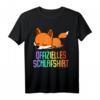 Offizielles Fuchs Schlafshirt & Pyjama Nachthemd – Lustiges Geschenk für Langschläfer, Morgenmuffel und Fuchsliebhaber, Damen & Herren