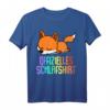 Offizielles Fuchs Schlafshirt & Pyjama Nachthemd – Lustiges Geschenk für Langschläfer, Morgenmuffel und Fuchsliebhaber, Damen & Herren