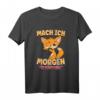 Mach ich morgen versprochen - Lustiges Fuchs T-Shirt für Faulheit, Chillen und Relaxen am Wochenende