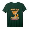 Mach ich morgen versprochen - Lustiges Fuchs T-Shirt für Faulheit, Chillen und Relaxen am Wochenende