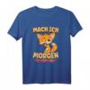 Mach ich morgen versprochen - Lustiges Fuchs T-Shirt für Faulheit, Chillen und Relaxen am Wochenende