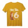 Ich bin 6 Fox Kinder T-Shirt – Süßes Geburtstags-Shirt für Mädchen zum 6. Geburtstag, Fuchs Motiv für kleine Prinzessinnen und Fuchs-Fans