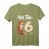 Ich bin 6 Fox Kinder T-Shirt – Süßes Geburtstags-Shirt für Mädchen zum 6. Geburtstag, Fuchs Motiv für kleine Prinzessinnen und Fuchs-Fans