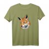 Fuchs T-Shirt handgemalt für Kinder, Damen und Herren - Waldtiere, Naturmotive, perfektes Geschenk für Weihnachten, Geburtstag & Tierschutzliebhaber