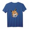 Fuchs T-Shirt handgemalt für Kinder, Damen und Herren - Waldtiere, Naturmotive, perfektes Geschenk für Weihnachten, Geburtstag & Tierschutzliebhaber