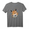 Fuchs T-Shirt handgemalt für Kinder, Damen und Herren - Waldtiere, Naturmotive, perfektes Geschenk für Weihnachten, Geburtstag & Tierschutzliebhaber