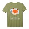 Offizieller Fuchs-Schlafanzug & lustiges Tiere T-Shirt für Damen, Herren & Kinder – Perfekt für Geburtstag, Weihnachten & Muttertag