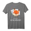 Offizieller Fuchs-Schlafanzug & lustiges Tiere T-Shirt für Damen, Herren & Kinder – Perfekt für Geburtstag, Weihnachten & Muttertag