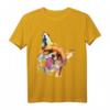 Handbemalter Fuchs T-Shirt - Lustiges Wildtier Motiv für Tierliebhaber und Naturfans