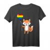Fuchs Herzballon LGBT Gay Pride T-Shirt – Buntes Design für Pride Month & HapKoala für Stolze Homosexuelle