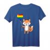 Fuchs Herzballon LGBT Gay Pride T-Shirt – Buntes Design für Pride Month & HapKoala für Stolze Homosexuelle