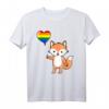 Fuchs Herzballon LGBT Gay Pride T-Shirt – Buntes Design für Pride Month & HapKoala für Stolze Homosexuelle