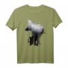 Fuchs T-Shirt mit Tiersilhouette – Damen, Kinder & Herren | Perfektes Geschenk für Waldliebhaber zu Weihnachten & Geburtstag