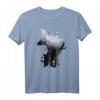 Fuchs T-Shirt mit Tiersilhouette – Damen, Kinder & Herren | Perfektes Geschenk für Waldliebhaber zu Weihnachten & Geburtstag