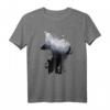 Fuchs T-Shirt mit Tiersilhouette – Damen, Kinder & Herren | Perfektes Geschenk für Waldliebhaber zu Weihnachten & Geburtstag