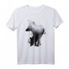 Fuchs T-Shirt mit Tiersilhouette – Damen, Kinder & Herren | Perfektes Geschenk für Waldliebhaber zu Weihnachten & Geburtstag