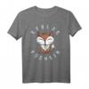 Fuchs Damen T-Shirt - Stolze Füchsin mit Waldtier-Design für Natur- und Tierliebhaberinnen