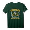 5. Hochzeitstag Ehemann seit 5 Jahren T-Shirt – Romantisches Jubiläumsgeschenk für Ehemann und Ehefrau
