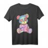 Pastell Gothic Teddybär Anime Kawaii Menhera T-Shirt – Perfekt für Softgrunge, Vaporware & Harajuku Fans