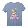 Pastell Gothic Teddybär Anime Kawaii Menhera T-Shirt – Perfekt für Softgrunge, Vaporware & Harajuku Fans