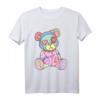 Pastell Gothic Teddybär Anime Kawaii Menhera T-Shirt – Perfekt für Softgrunge, Vaporware & Harajuku Fans