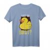 Enten Entchen Gummiente Hast Du Brot Lustiges Spruch T-Shirt - Perfektes Geschenk für Entenliebhaber, Badeenten-Fans und Teichbesitzer
