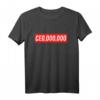 CEO Future Millionaire T-Shirt - Motivational Hustler Tee for Entrepreneurs & Business Enthusiasts, Perfect Christmas & Birthday Gift