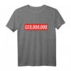 CEO Future Millionaire T-Shirt - Motivational Hustler Tee for Entrepreneurs & Business Enthusiasts, Perfect Christmas & Birthday Gift