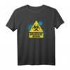Achtung Viren! Biohazard Biologische Gefahr Geschenk T-Shirt – Humorvolles Medizin- und Wissenschafts-Design