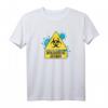 Achtung Viren! Biohazard Biologische Gefahr Geschenk T-Shirt – Humorvolles Medizin- und Wissenschafts-Design