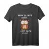 Lustiges Eulen Schlafshirt mit Spruch - Bequemes Nachthemd für Morgenmuffel, Langschläfer und Spätaufsteher