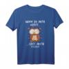 Lustiges Eulen Schlafshirt mit Spruch - Bequemes Nachthemd für Morgenmuffel, Langschläfer und Spätaufsteher
