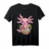 Kawaii Axolotl Ramen Noodles Japanisches Anime Otaku Nu Goth T-Shirt – Pastell Gothic Style für Otaku, Softgrunge & Cosplay Fans