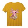 Kawaii Axolotl Ramen Noodles Japanisches Anime Otaku Nu Goth T-Shirt – Pastell Gothic Style für Otaku, Softgrunge & Cosplay Fans