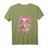 Kawaii Axolotl Ramen Noodles Japanisches Anime Otaku Nu Goth T-Shirt – Pastell Gothic Style für Otaku, Softgrunge & Cosplay Fans