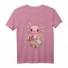 Kawaii Axolotl Ramen Noodles Japanisches Anime Otaku Nu Goth T-Shirt – Pastell Gothic Style für Otaku, Softgrunge & Cosplay Fans