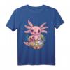Kawaii Axolotl Ramen Noodles Japanisches Anime Otaku Nu Goth T-Shirt – Pastell Gothic Style für Otaku, Softgrunge & Cosplay Fans