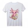 Kawaii Axolotl Ramen Noodles Japanisches Anime Otaku Nu Goth T-Shirt – Pastell Gothic Style für Otaku, Softgrunge & Cosplay Fans