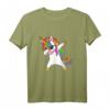 Kinder Einhorn mit Sonnenbrille macht Dab Tanz - Dabbing Unicorn T-Shirt, perfektes Geburtstagsgeschenk & Party-Outfit für Mädchen & Jungen