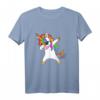 Kinder Einhorn mit Sonnenbrille macht Dab Tanz - Dabbing Unicorn T-Shirt, perfektes Geburtstagsgeschenk & Party-Outfit für Mädchen & Jungen