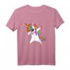 Kinder Einhorn mit Sonnenbrille macht Dab Tanz - Dabbing Unicorn T-Shirt, perfektes Geburtstagsgeschenk & Party-Outfit für Mädchen & Jungen