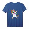Kinder Einhorn mit Sonnenbrille macht Dab Tanz - Dabbing Unicorn T-Shirt, perfektes Geburtstagsgeschenk & Party-Outfit für Mädchen & Jungen