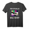 80er Jahre Outfit für Herren & Damen – Lustiges T-Shirt & Kostüm für Partys & Mottopartys mit Testbild Motiv