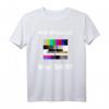 80er Jahre Outfit für Herren & Damen – Lustiges T-Shirt & Kostüm für Partys & Mottopartys mit Testbild Motiv