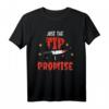 Herren Just The Tip I Promise Lustiges Messer Halloween T-Shirt – Humorvolles Gruselkostüm für Partys & Geschenke